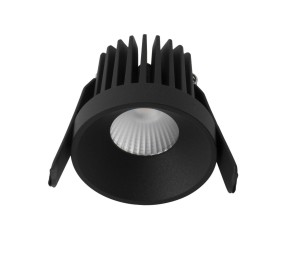 TERCERO LE61328 Lampa natynkowa LED o cylindrycznym kształcie czarna z aluminiowym korpusem