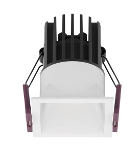 TURMERO LE61336 Oczko LED kwadratowe aluminiowe 7W  o nowoczesnym designie