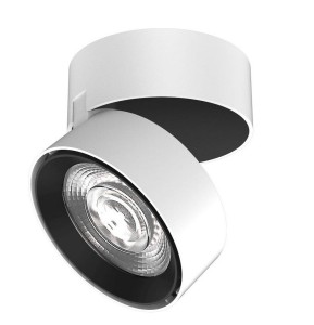 ALBACETE LE61356 Lampa natynkowa obrotowa aluminiowa o cylindrycznym kształcie