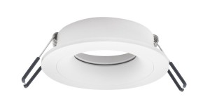 AYAMONTE LE61391 Oczko LED sufitowe okrągłe aluminiowe białe matowe  z mocowaniem sprężynowym