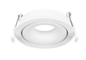 AYAMONTE LE61404 Oczko LED sufitowe białe aluminiowe o cylindrycznym kształcie
