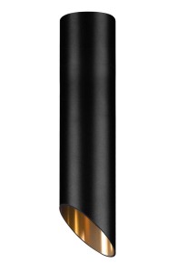 CEBALLOS LE61445 Reflektor cylindryczny Czarny mat Elegancki design