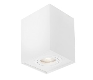 CHIVACOA LE61455 Kwadratowy reflektor LED minimalistyczny biały