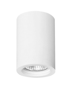 ELDORADO LE61506 Biały cylindryczny reflektor gipsowy o minimalistycznym designie