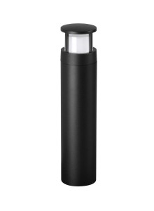 MEDELLIN LE71323 Ogrodowa lampa stojąca cylindryczna czarna zintegrowane LED