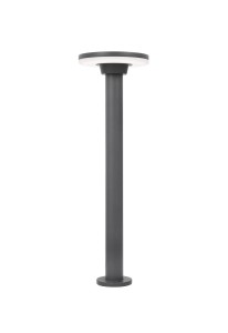 MONTERIA LE71330 Ogrodowa lampa stojąca z okrągłym kloszem aluminiowa odporna na warunki atmosferyczne