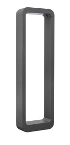 CANUELAS LE71333 Ogrodowa lampa stojąca prostokątna aluminiowa odporna na warunki atmosferyczne