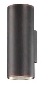 RIOHACHA LE71388 Kinkiet zewnętrzny cylindryczny brązowy odporny na warunki atmosferyczne