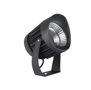 TUCUPITA LE71461 Ogrodowa lampa stojąca LED o owalnym kształcie z aluminiową obudową i mocnym strumieniem światła  odporna na warunki atmosferyczne