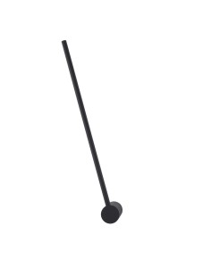 TUNJA LE42604 Nowoczesna lampa ścienna minimalistyczny design elegancka czarna lampa aluminiowa z okrągłym kloszem