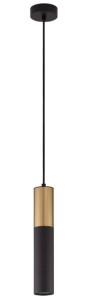 CAYES LE42619 Nowoczesna Lampa Wisząca Walcowa Czarno Złota