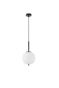 MARC LE42721 Nowoczesna lampa wisząca o kulistym kloszu z metalu i szkła