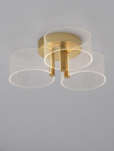 TUNAS LE42741 akrylowa lampa designerska LED złoty