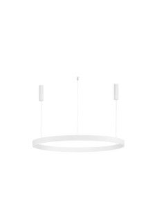 JACA LE42767 Nowoczesna lampa wisząca LED o owalnym kształcie z regulacją wysokości