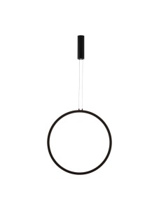 AUTLAN LE42772 Czarna wisząca lampa LED o okrągłym kształcie z regulacją jasności