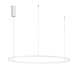 TOLUKA LE42785 Lampa wisząca LED owalna minimalistyczna aluminiowa