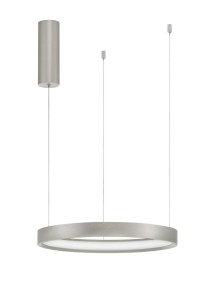 ZACAPU LE42792 Lampa wisząca LED o okrągłym kształcie aluminiowa z regulacją wysokości