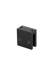 VALLES LE42876 Lampa łazienkowa prostokątna czarna z aluminium