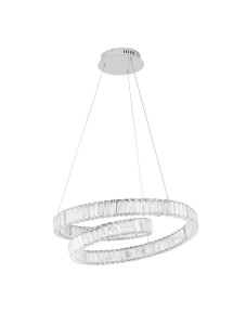 SINALOA LE42924 Lampa wisząca LED Kryształowe pierścienie Ściemnialna
