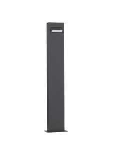 MONCLOVA LE71477 Lampa ogrodowa stojąca prosta aluminiowa odporna na warunki atmosferyczne
