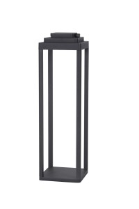ARRECIFES LE71548 Ogrodowa lampa stojąca prosta konstrukcja antracytowa z aluminium IP65