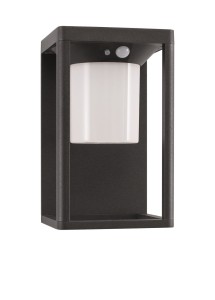 GIBRALEON LE71549 Kinkiet zewnętrzny prostokątny antracytowy z czujnikiem ruchu