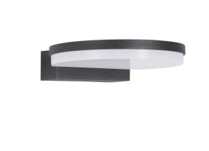 ENCRUCIJADA LE71565 Kinkiet zewnętrzny aluminiowy o półkolistym kształcie  zintegrowane LED 10W  wysoka odporność na warunki atmosferyczne IP65