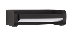 BARCELONETA LE71570 Kinkiet zewnętrzny prostokątny czarny aluminiowo-akrylowy odporny na warunki atmosferyczne