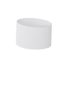 NUEVO LE71592 Kinkiet zewnętrzny Walcowy Biały z aluminiowym korpusem