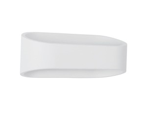 MOCHIS LE71593 Kinkiet zewnętrzny aluminiowo-szklany o opływowym kształcie  z LED 9W