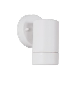 MINATITLAN LE71599 Kinkiet zewnętrzny cylindryczny biały z mlecznym szkłem odporny na warunki atmosferyczne