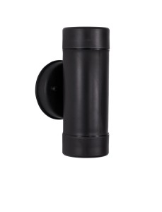 MINATITLAN LE71602 Kinkiet zewnętrzny cylindryczny czarny elegancki