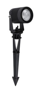 ROSITA LE71620 Ogrodowa lampa stojąca cylindryczna z aluminiowym korpusem i wbudowanym LED o ciepłej barwie światła  wodoodporna
