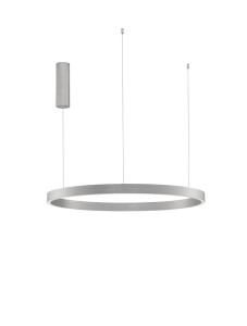 BARI LE43253 Lampa wisząca LED owalny kształt aluminiowa konstrukcja  ściemnialna