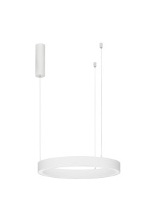 MILPA LE43286 Lampa wisząca LED okrągła aluminiowo-akrylowa z trzema źródłami światła