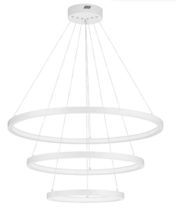 IRUN LE43307 Trójkołowa lampa wisząca LED o nowoczesnym designie