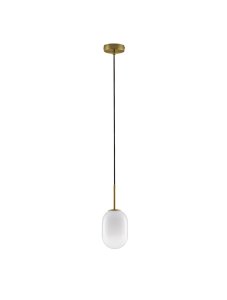 ACUYO LE43357 Nowoczesna Lampa Wisząca Złota z Opalem