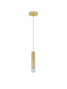 BAJAN LE43380 Nowoczesna lampa wisząca złota cylindryczna elegancka