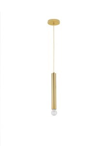 BAJAN LE43381 Nowoczesna lampa wisząca złota cylindryczna elegancka