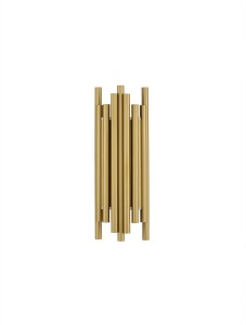 BAJHI LE43385 Nowoczesna złota lampa ścienna z rurkami Elegancka