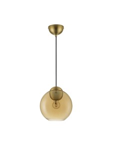 BALMI LE43412 Nowoczesna lampa wisząca złota kula szkło