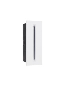 BACABA LE73562 Kinkiet zewnętrzny aluminiowy prostokątny biały z LED