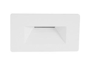 BACAGO LE73563 Kinkiet zewnętrzny prostokątny aluminiowo-szklany odporny na wilgoć