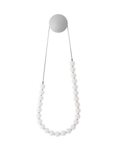 MOCA LE43468 Nowoczesna lampa ścienna z kloszem w kształcie korali Elegancka lampa z metalu i szkła