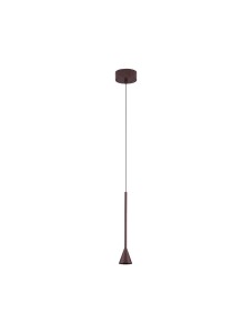 SITGES LE43495 Lampa wisząca LED o stożkowym kloszu Elegancka lampa aluminiowa