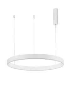 JACA CCT LE43513 Lampa wisząca LED o okrągłym kształcie z regulacją barwy światła i zewnętrznym ściemnianiem