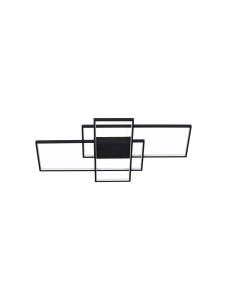 BALDO LE43528 Lampa sufitowa LED geometryczna czarna z pilotem