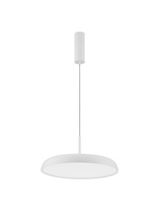 BARCA LE43533 Lampa wisząca LED o płaskim okrągłym kloszu z pilotem