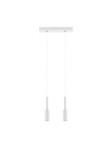 BAHAMA LE43629 Lampa wisząca LED Dwie cylindryczne oprawy aluminiowe