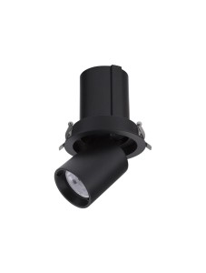 ACALAPA LE61606 Lampa natynkowa cylindryczna aluminiowa czarna